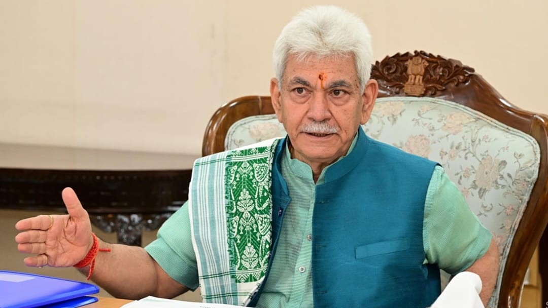 terror attacks : lg manoj sinha said Security forces given free hand to bring perpetrators to justice