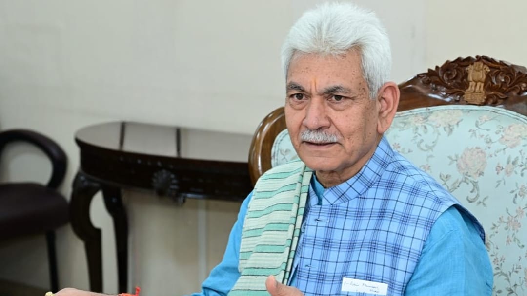 Lieutenant Governor Manoj Sinha's claim - I will resign if 75 percent people do not appreciate the work.