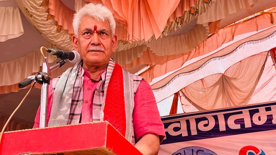 Jammu Kashmir LG Manoj Sinha inaugurated the 'Badi Hai Ayodhya' exhibition
