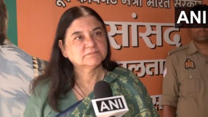 सुल्तानपुर से भाजपा प्रत्याशी मेनका गांधी।