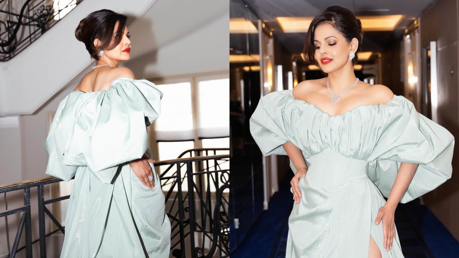 Cannes 2024 shark tank india judge namita thapar in cannes 2024 red carpet