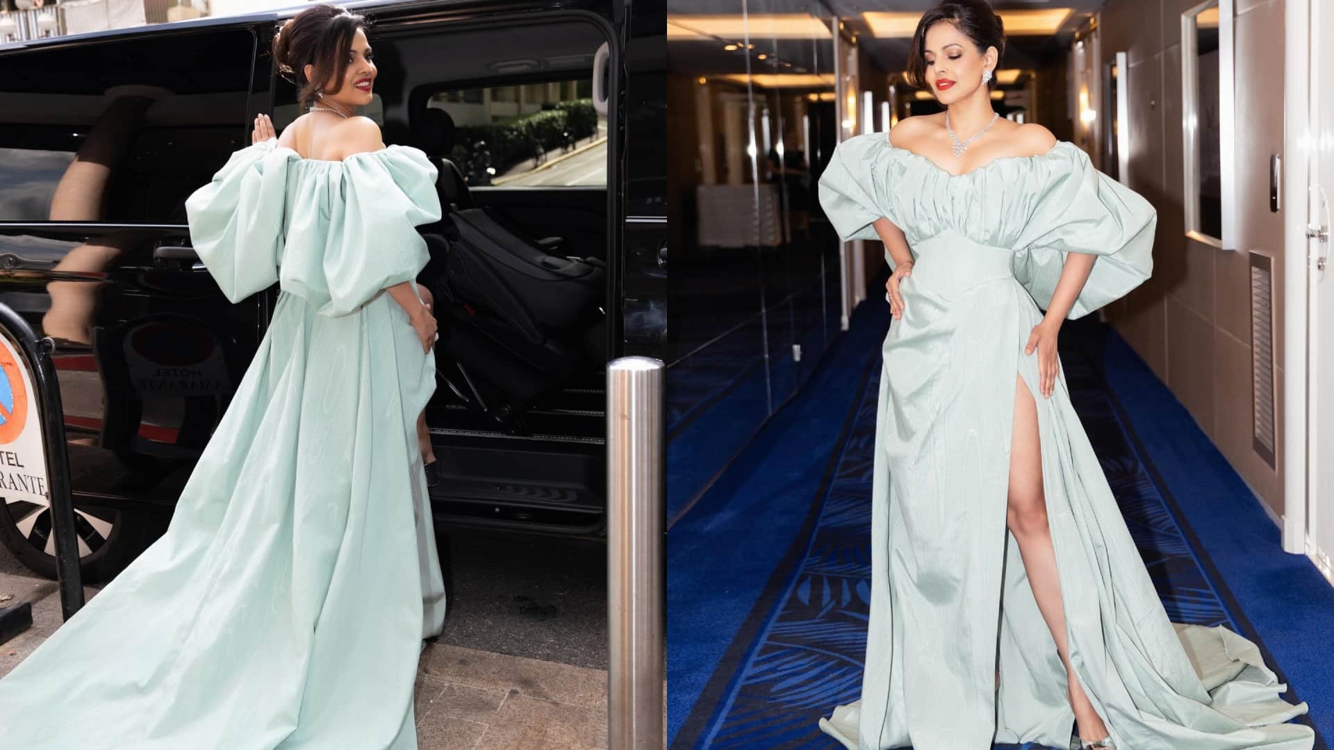Cannes 2024 shark tank india judge namita thapar in cannes 2024 red carpet