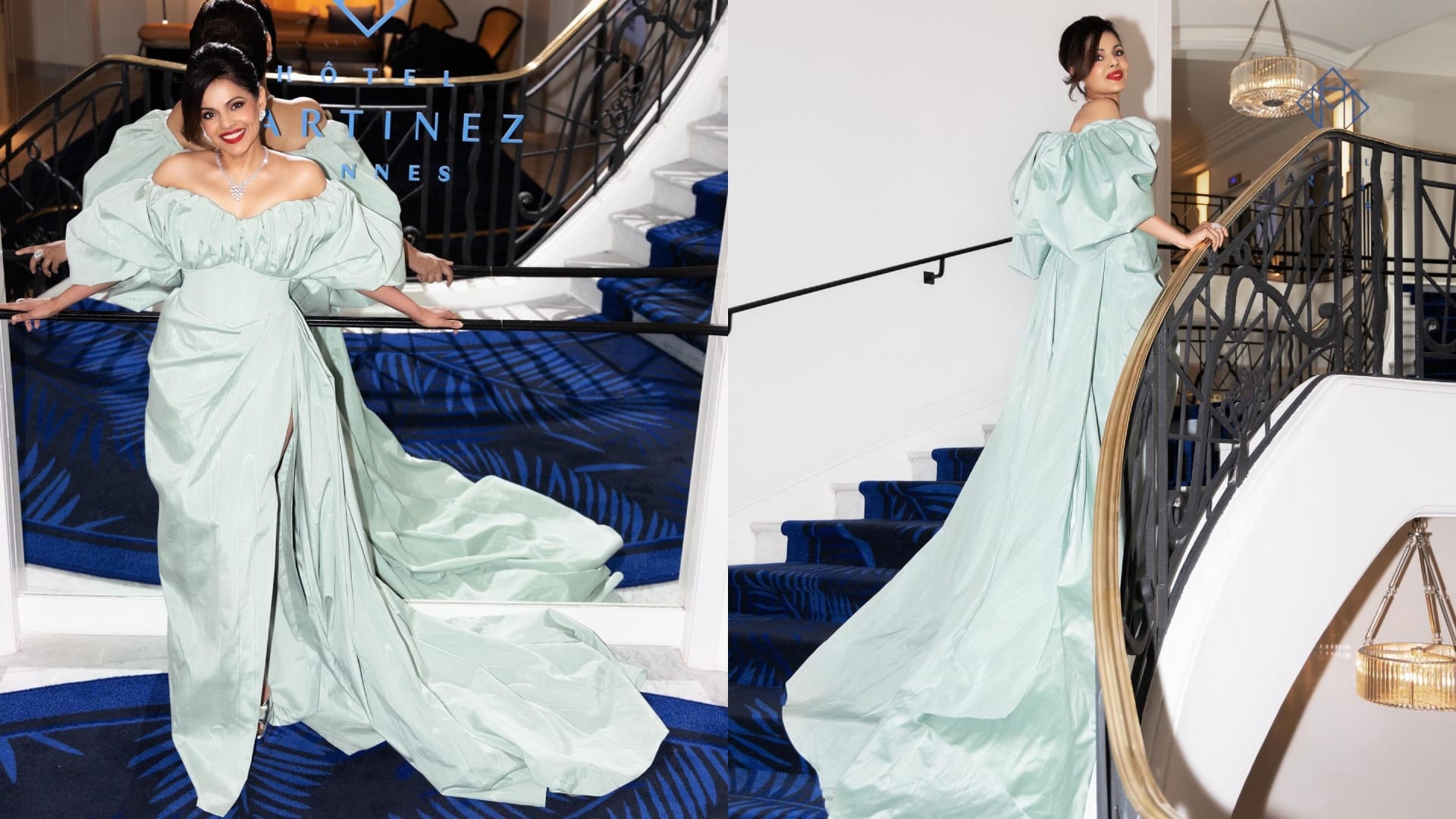 Cannes 2024 shark tank india judge namita thapar in cannes 2024 red carpet