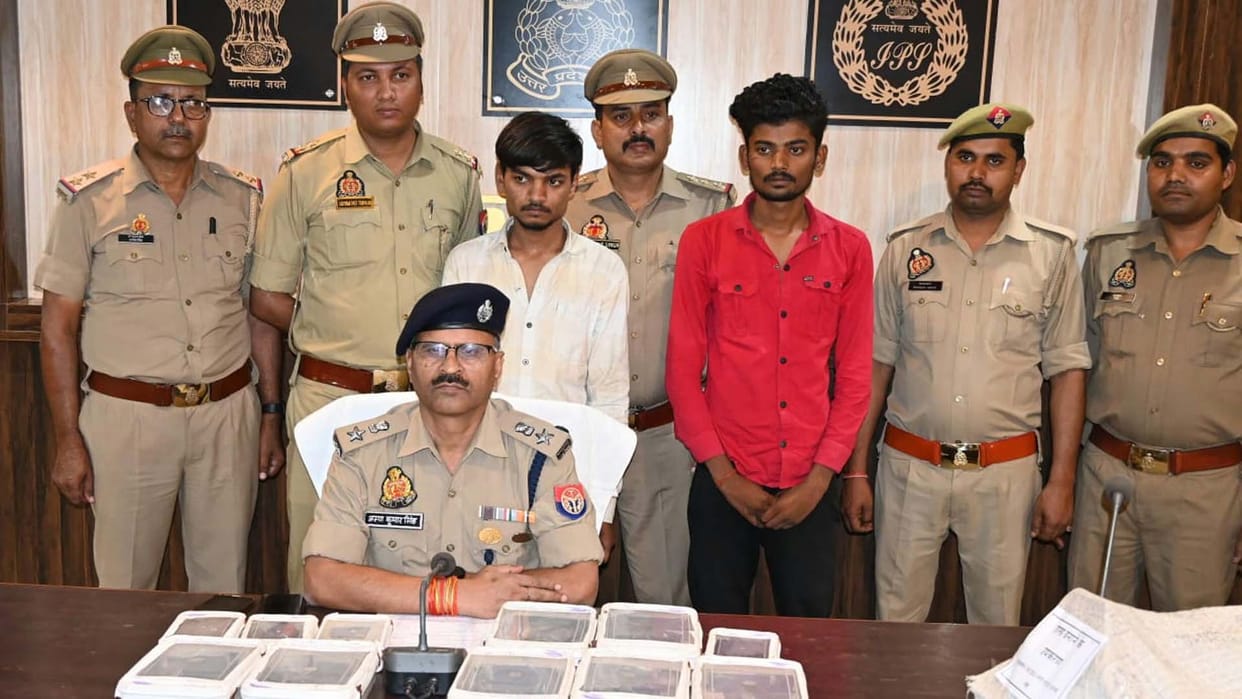 Arms manufacturing factory caught, two arrested