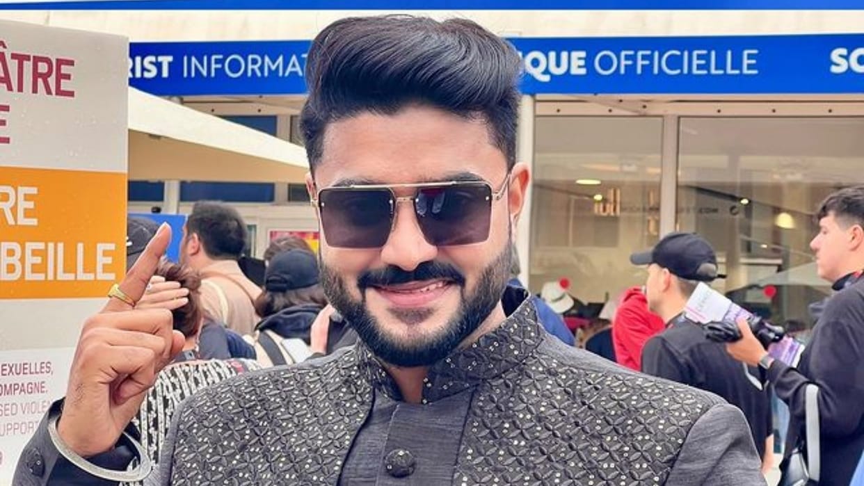 Star Pradeep Pandey Chintu Makes His Debut At 77th Cannes Film Festival see fans reaction
