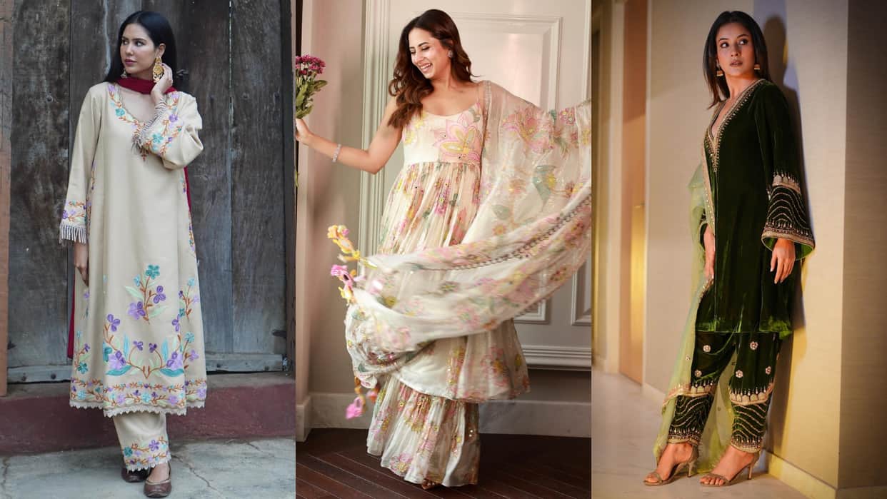 top Punjabi Actress Looks Shehnaaz Kaur Gill to Sargun Mehta Sonam Bajwa