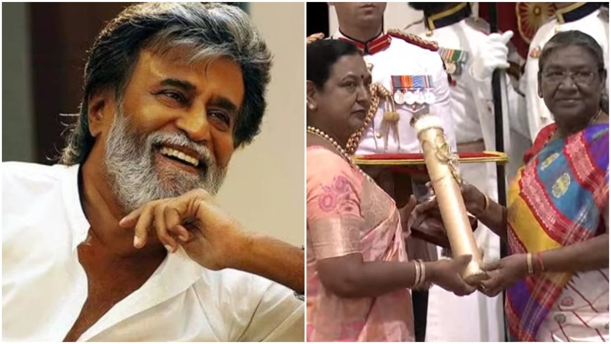 Rajinikanth Became Emotional after Vijayakanth honored Padma Bhushan He expressed gratitude to the government