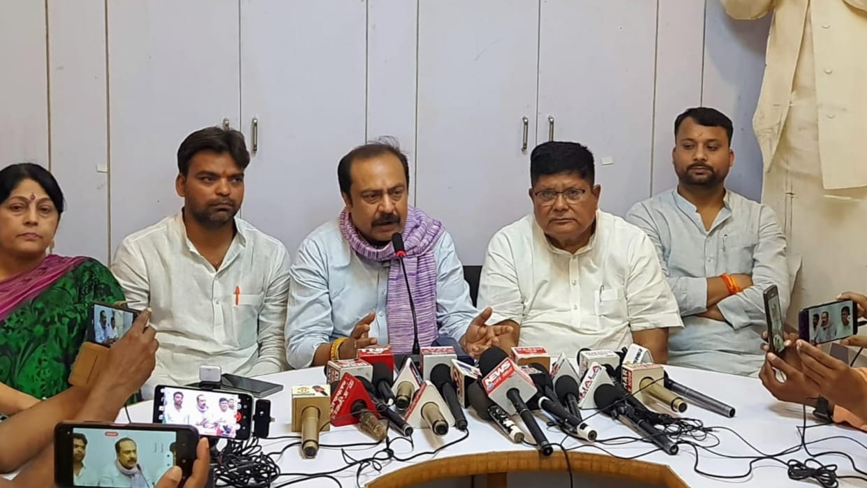 Bihar Politics Rajya Sabha MP Vivek Thakur Statement on Mukesh Thakur Muzaffarpur News in Hindi