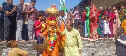 Rudranath Doli leaves for Dham Fourth Kedar Rudranath Temple doors in Panch Kedar will open on 18th May