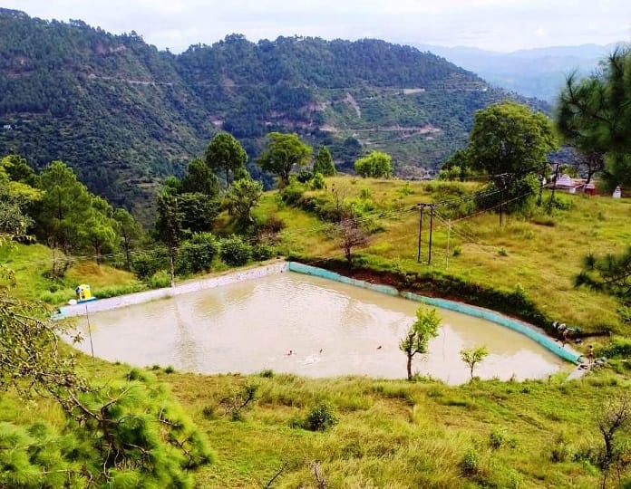 The overflowing Amrit Sarovar scheme is proving to be a boon in the scorching heat, quenching the thirst of an