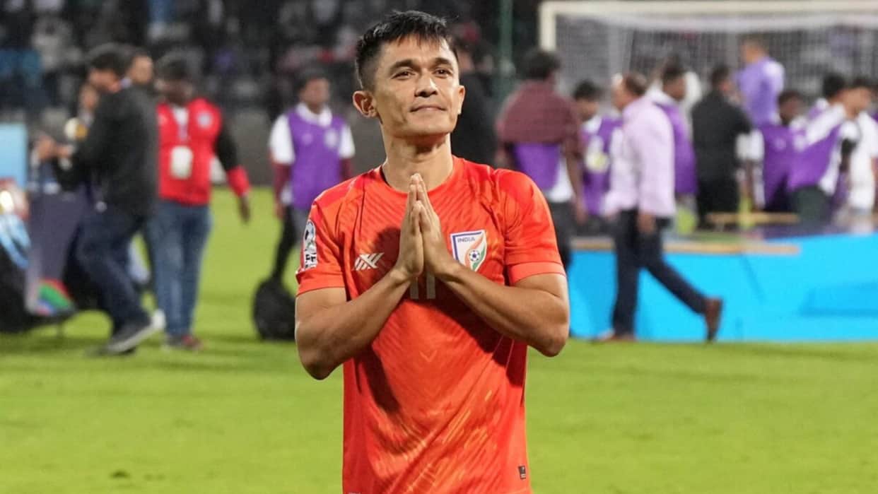 Sunil Chhetri will come out to lead Indian football team for the last time against Kuwait