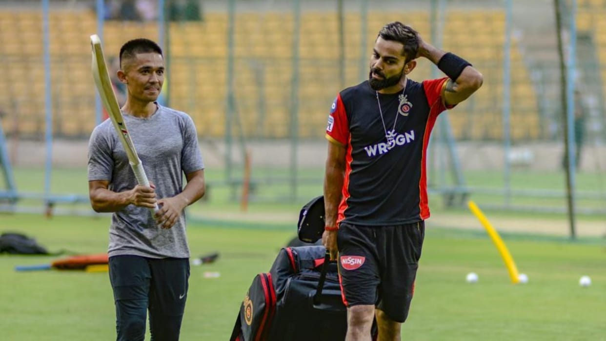 Before announcing his retirement Sunil Chhetri had messaged Virat Kohli, Watch Video IPL 2024