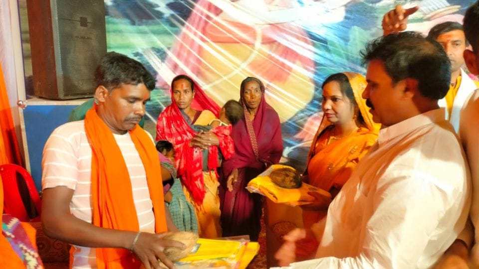 80 families return to Hinduism in Balrampur Ramnujganj