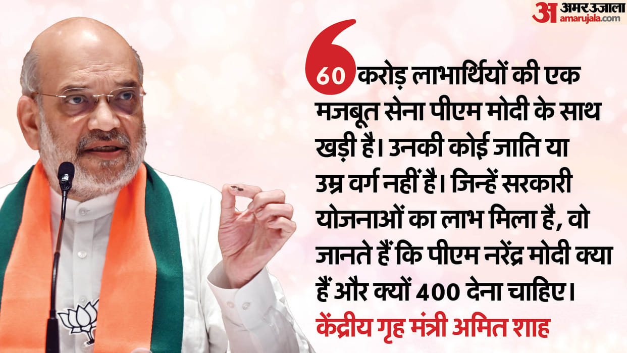 amit shah on bjp plan b in case party not reach to majority mark under pm modi in lok sabha election 2024