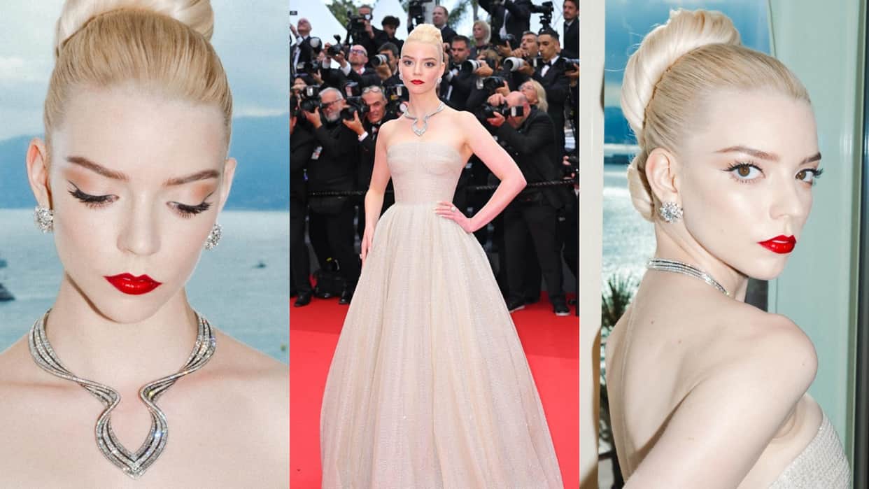 Cannes 2024 furiosa a mad max saga star anya taylor joy look on red carpet