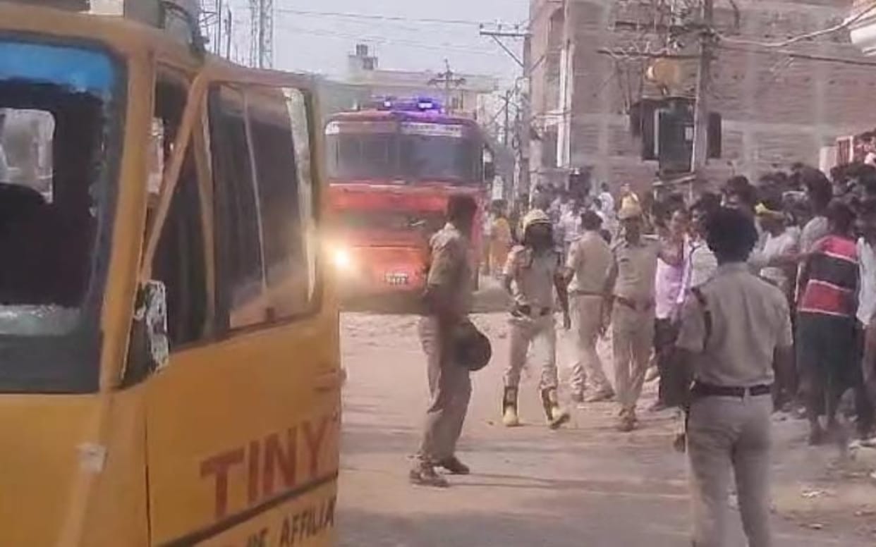 Bihar News : tiny tot academy patna school news, bihar police arrested principal and his son school teacher