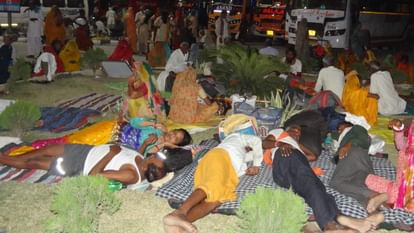 Chaos in Chardham Yatra 2024 Pilgrims staying in transit camp lose patience created ruckus Rishikesh Yamunotri