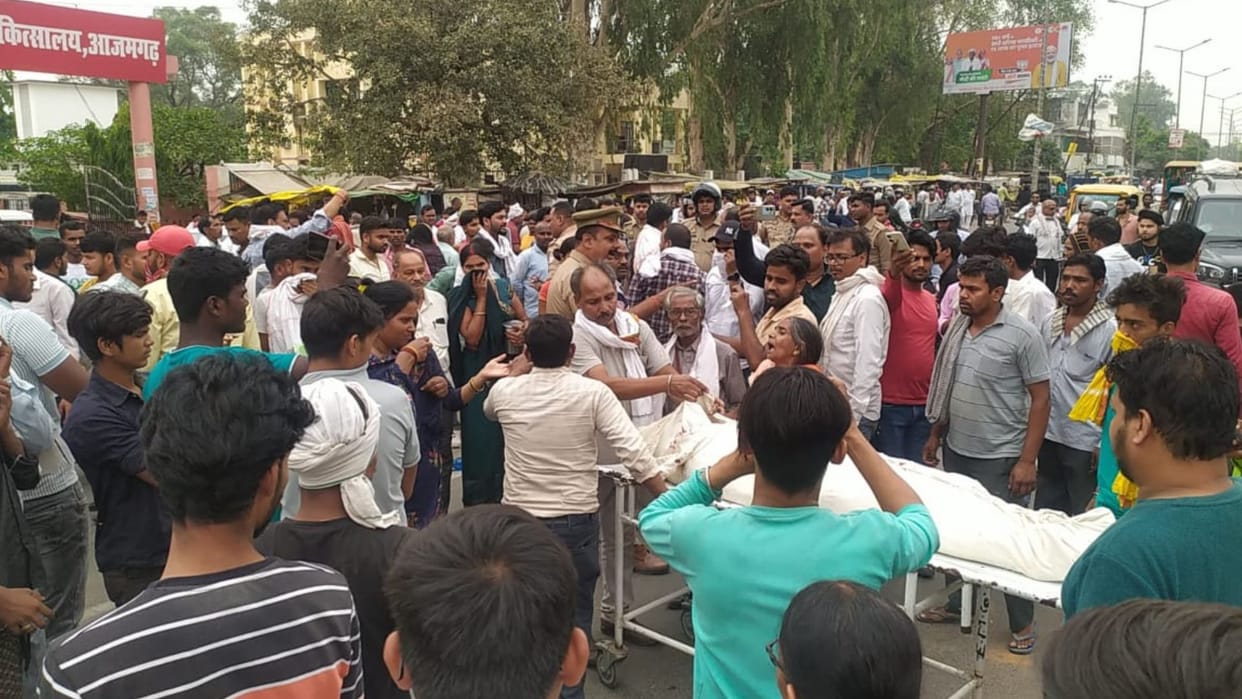 Death woman in azamgarh family due not getting post mortem