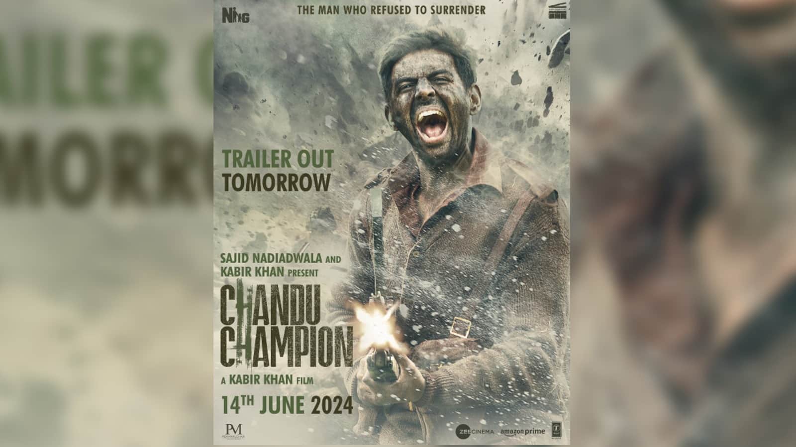 Kartik Aaryan was Kabir Khan first choice for Film Chandu Champion praised for body transformation