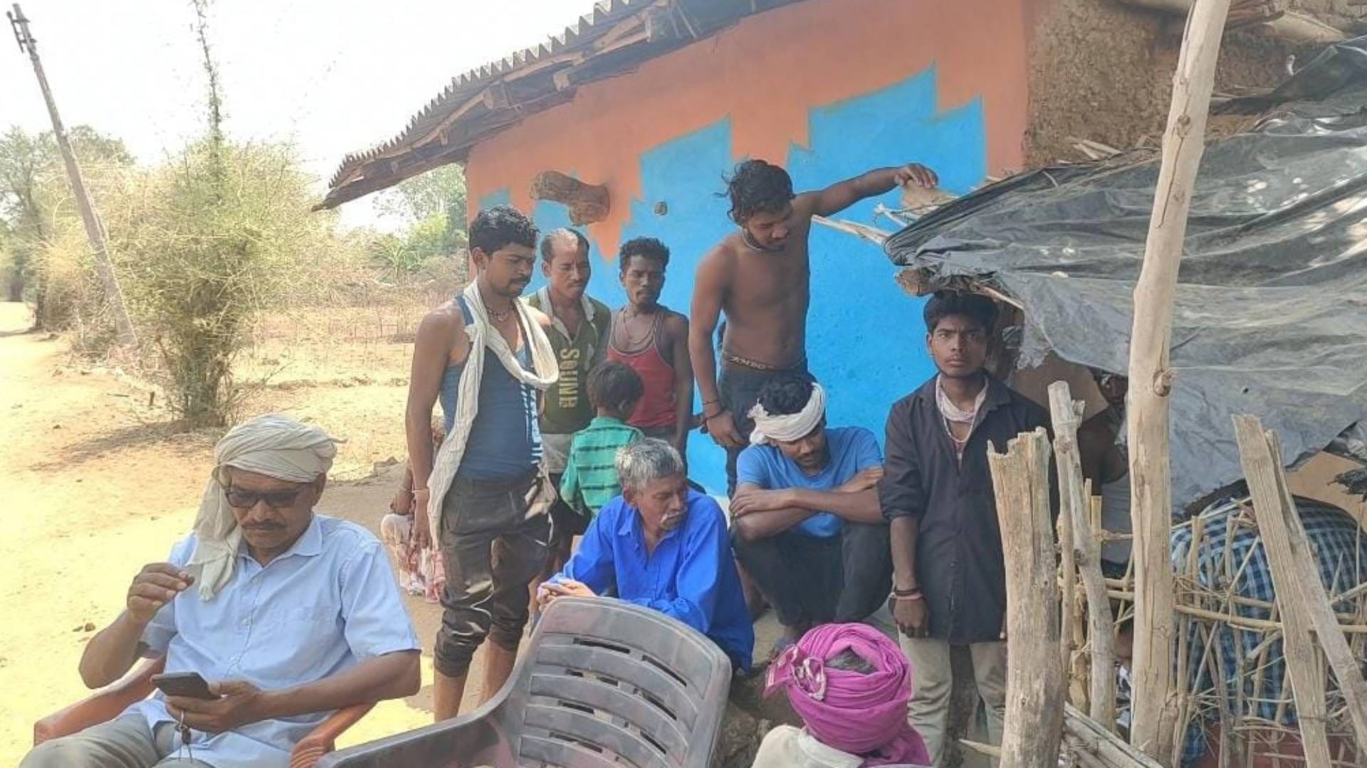 बैगा जाति के लोग