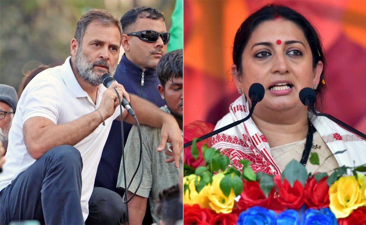 Amethi: Rahul Gandhi angry with the comments being made on Smriti Irani, said - victory and defeat keep happen
