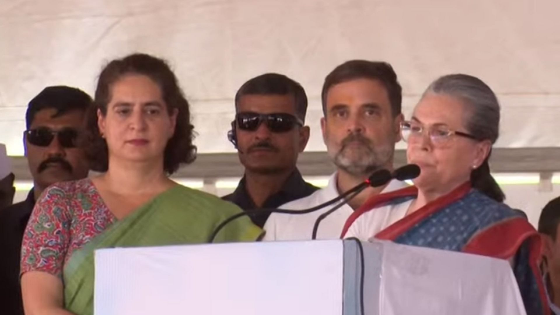 Loksabha Election 2024 Sonia Gandhi Addressed A Joint Rally Of India Alliance In Raebareli