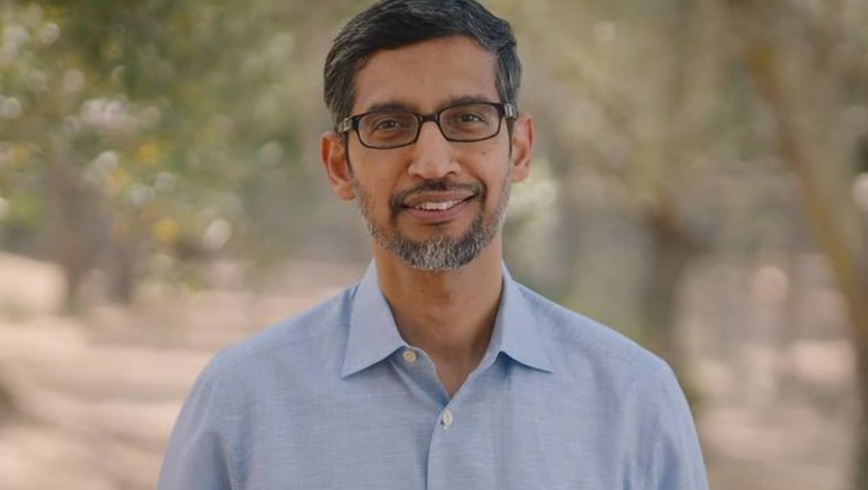 Google CEO Sundar Pichai talks about a scene from 3 Idiots directed by Rajkumar Hirani starring Aamir Khan