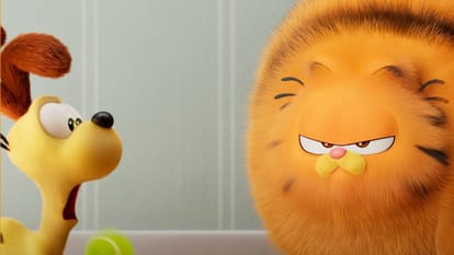 The Garfield Movie Review by Pankaj Shukla DNEG Sony Pictures Chris Pratt Samuel L Jackson Ving Rhames