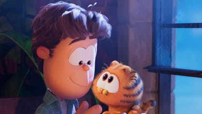 The Garfield Movie Review by Pankaj Shukla DNEG Sony Pictures Chris Pratt Samuel L Jackson Ving Rhames