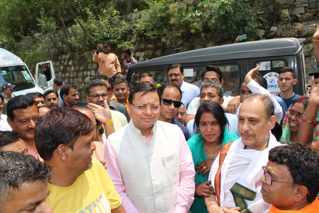 Chardham Yatra 2024 CM Dhami reaches ground zero took feedback from Pilgrims himself
