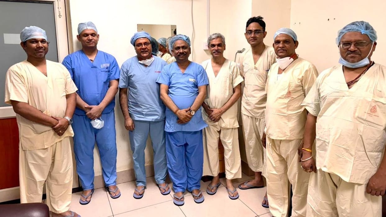 Kidney transplant done after fourteen years in IMS BHU