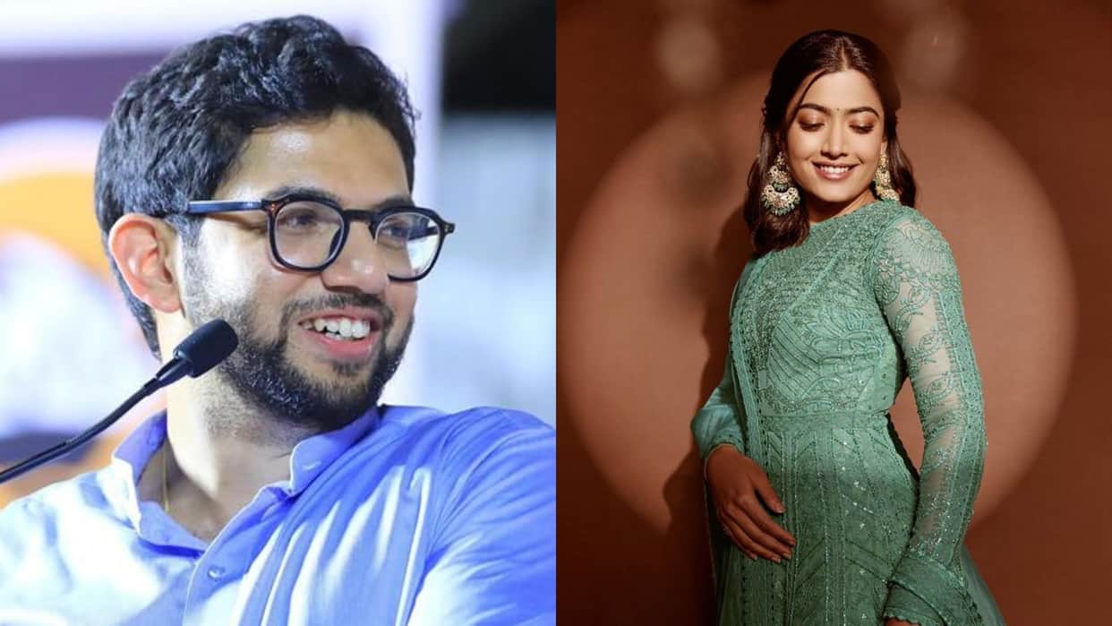 Aaditya Thackeray took a dig at the actress Rashmika Mandanna in his new tweet and called it a Advertisement