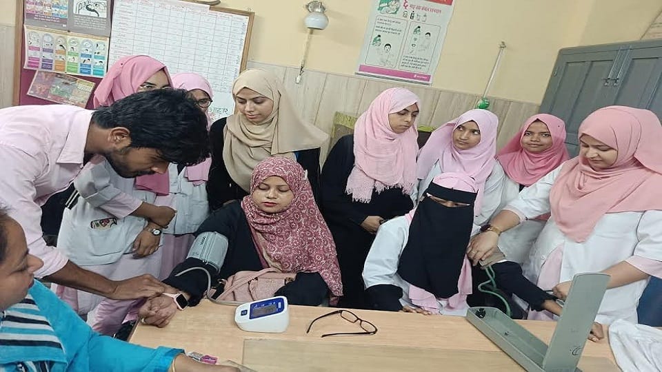 AMU students made aware about high blood pressure
