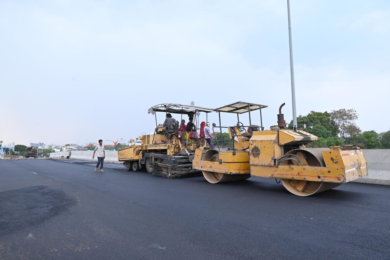 Indore: Khajrana Bridge work 90 percent complete, traffic will start by June