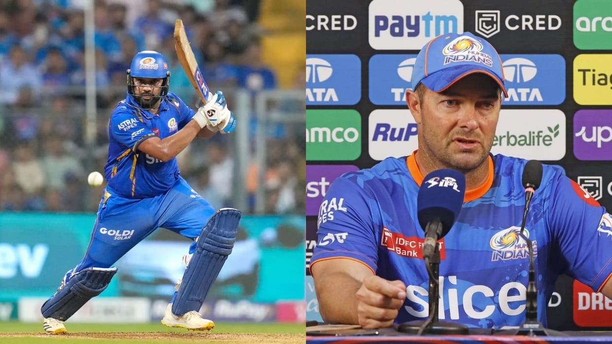 IPL 2024 : Mumbai Indians head coach mark boucher said that he will ask Rohit Sharma about his future