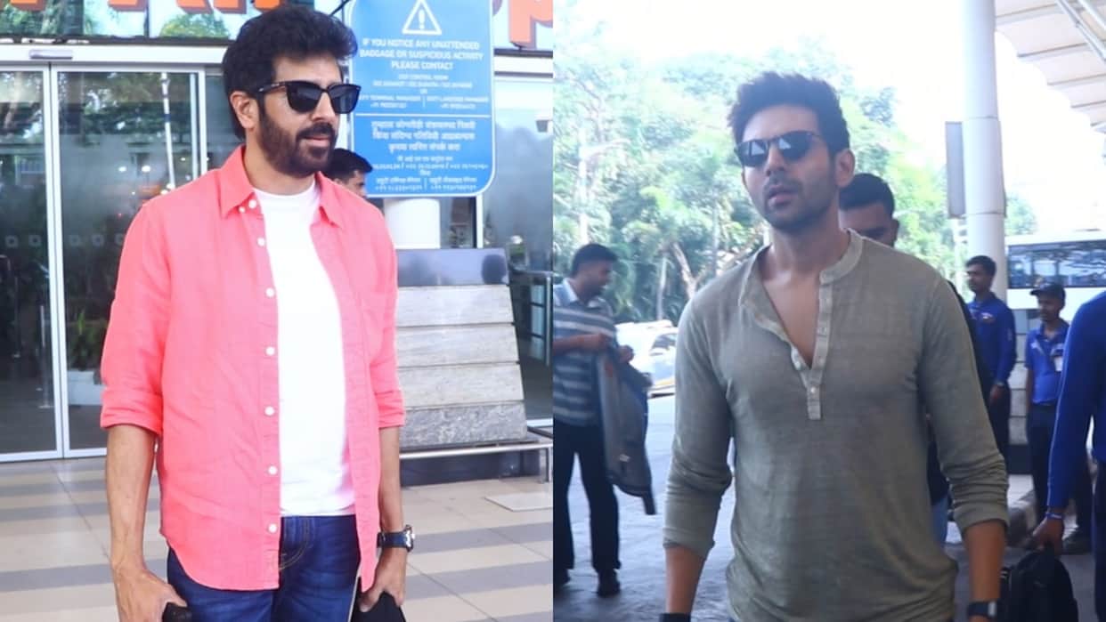 kartik aaryan kabir khan jets off to Gwalior for film Chandu Champion trailer launch amid actor family issue