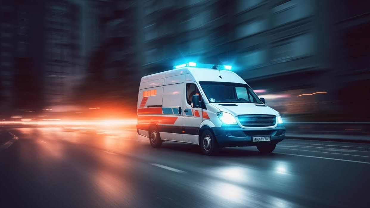 Motar Vehicle Act: not giving way to an ambulance is an offence you may be issued challan may even go to jail