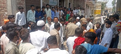 Dead body of child was found along with tantra mantra material in a room in Khatauli of Muzaffarnagar