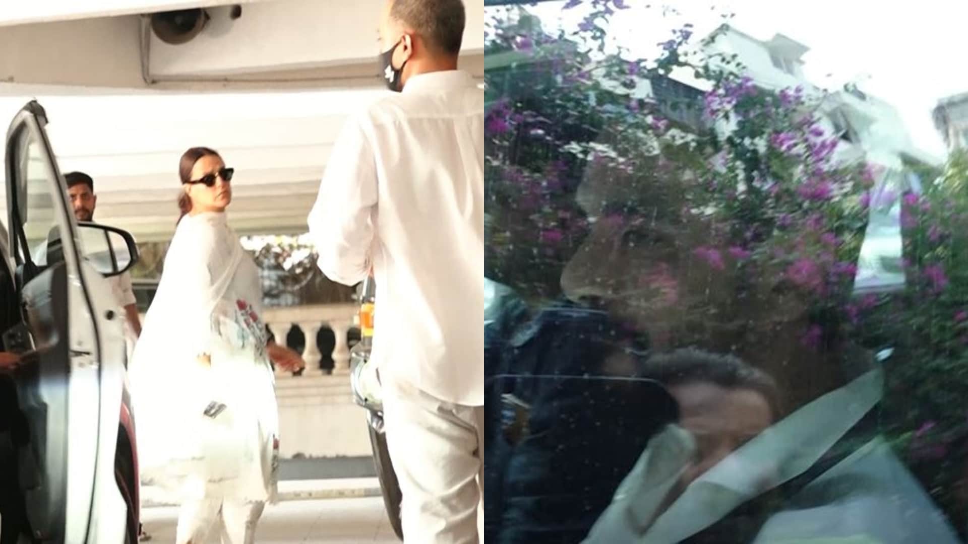 bollywood stars attended the funeral of Ritesh Sidhwani mother and consoled the family