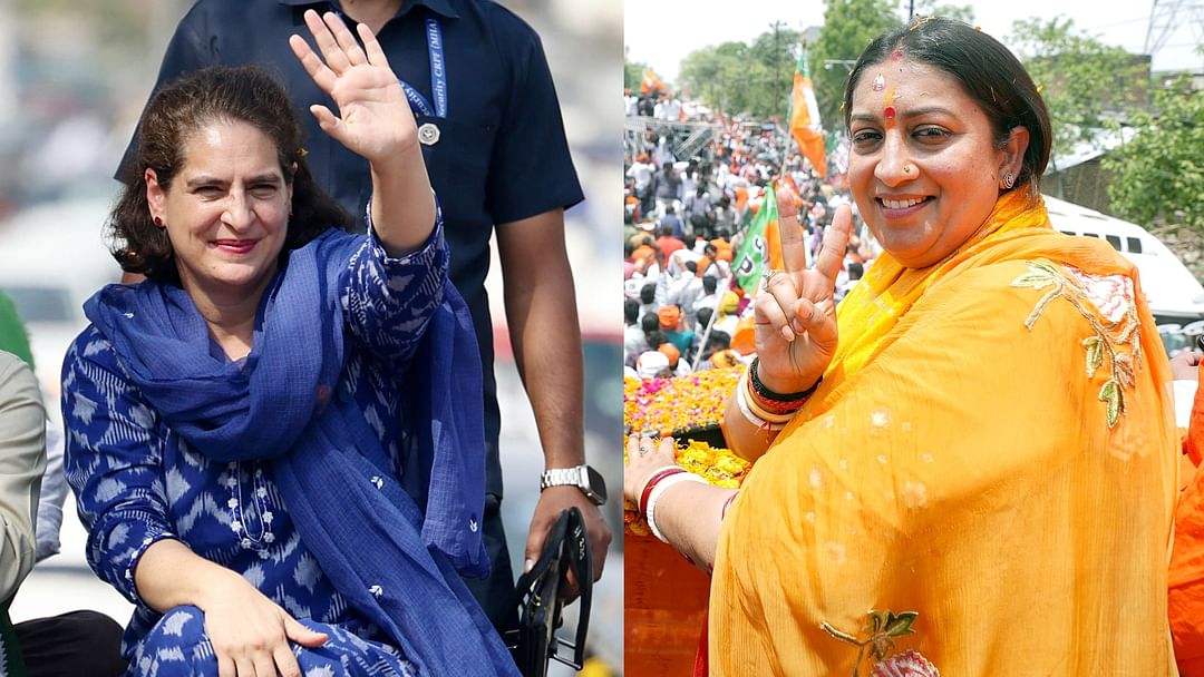 Clash between Smriti Irani and Priyanka Gandhi on Amethi Lok Sabha seat