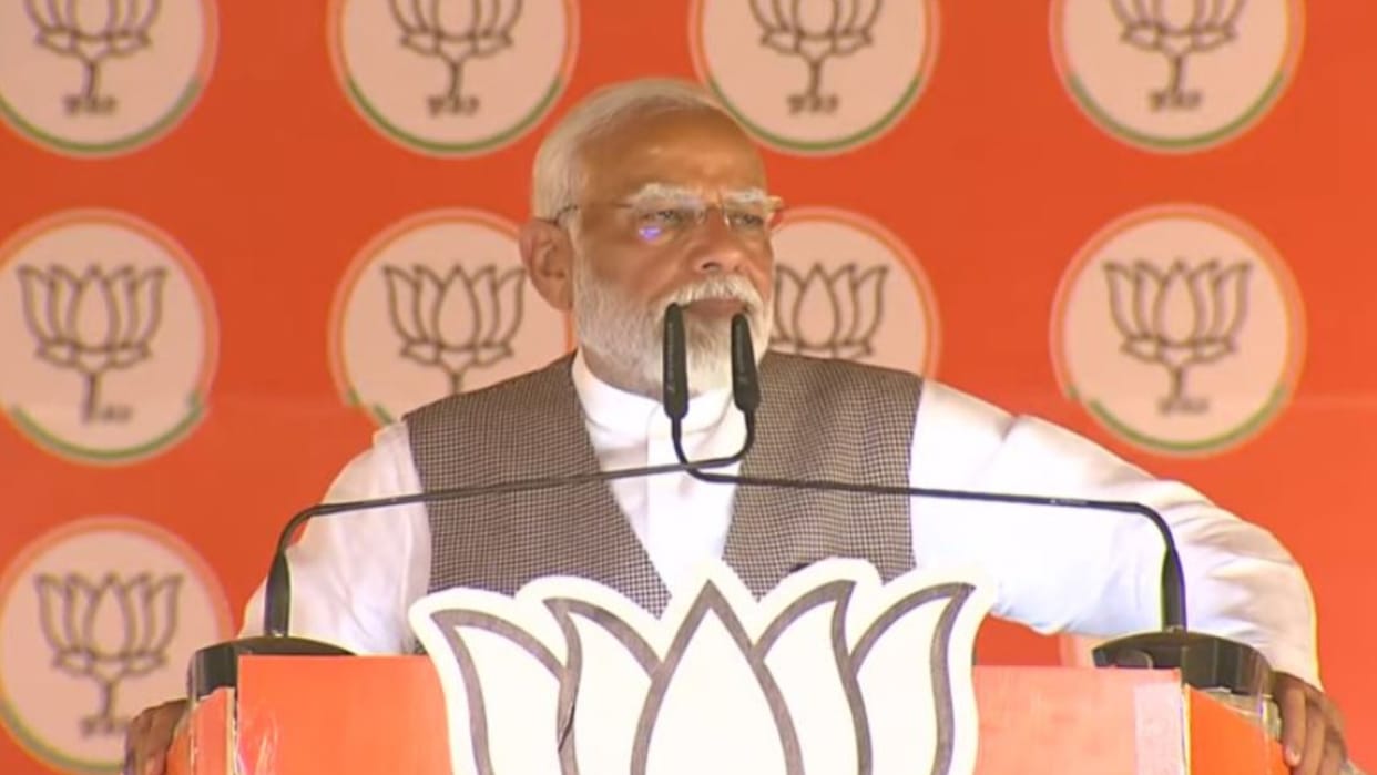 PM Modi's 25 minute speech in Sonipat, Half the time focus was on Vocal for Local, started with Ram Ram