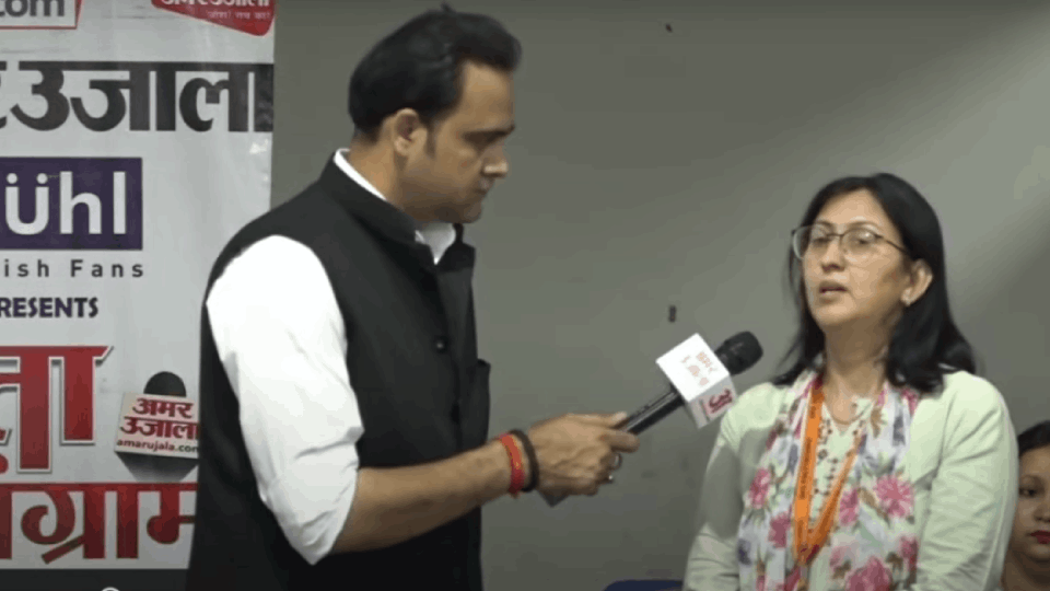 amar ujala satta ka sangram in gurugram discussed with youth