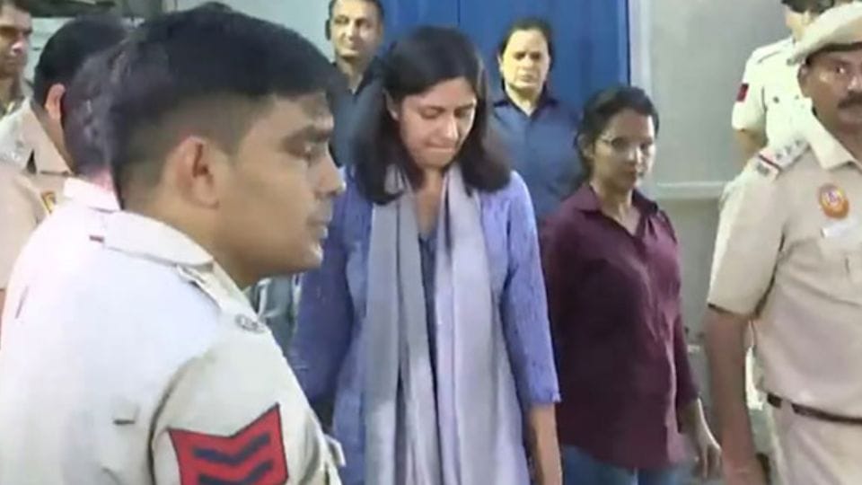 Swati Maliwal medical report shows injury marks on her left leg and right cheek