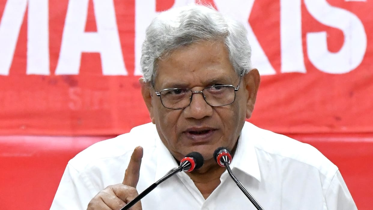 CPI(M) leader Sitaram Yechury admitted to AIIMS, undergoing treatment due to lung infection, condition stable