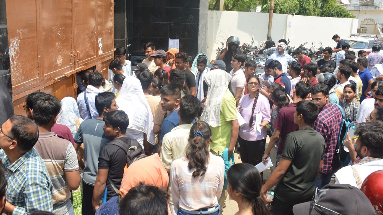 CUET 7146 took exams at 13 centres in varanasi 621 left