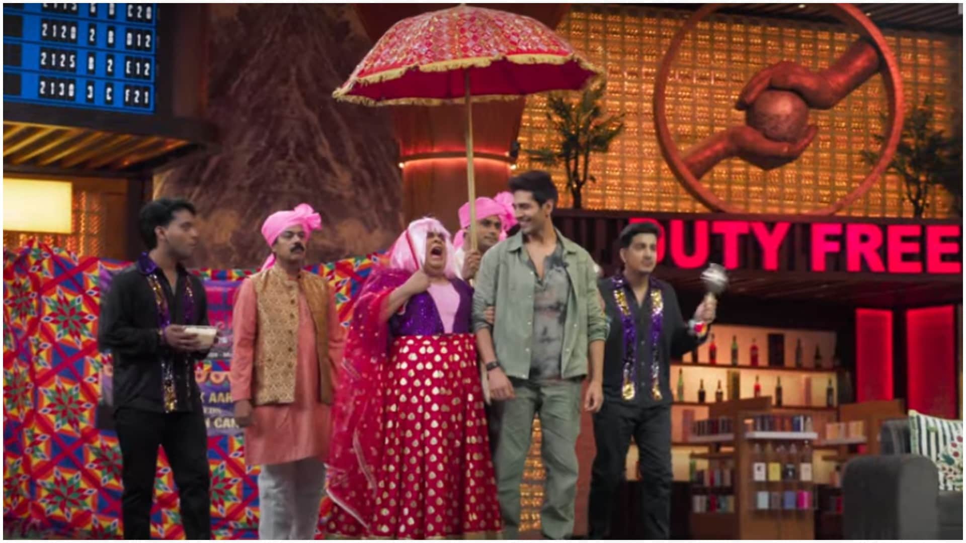 Kartik Aaryan Janhvi Kapoor and Rajkummar Rao will be seen in The Great Indian Kapil Show new promo Released