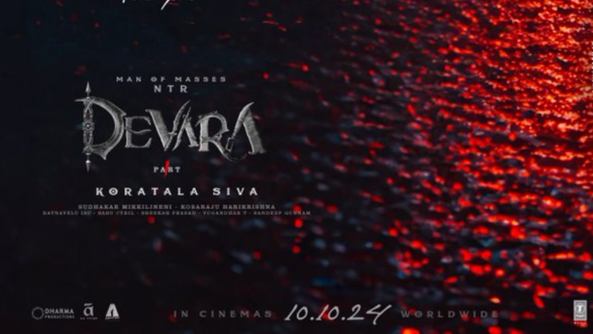 Junior NTR Devara is going to hit the screens before time producers announced date