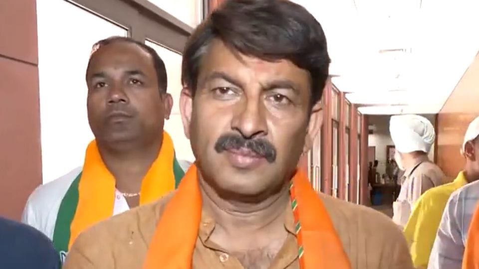 BJP press conference in Delhi Kejriwal trying to save Bibhav kumar in Swati Maliwal case