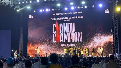 Chandu Champion trailer launch event Kartik aaryan movie on first paralympic gold medalist murlikant petkar