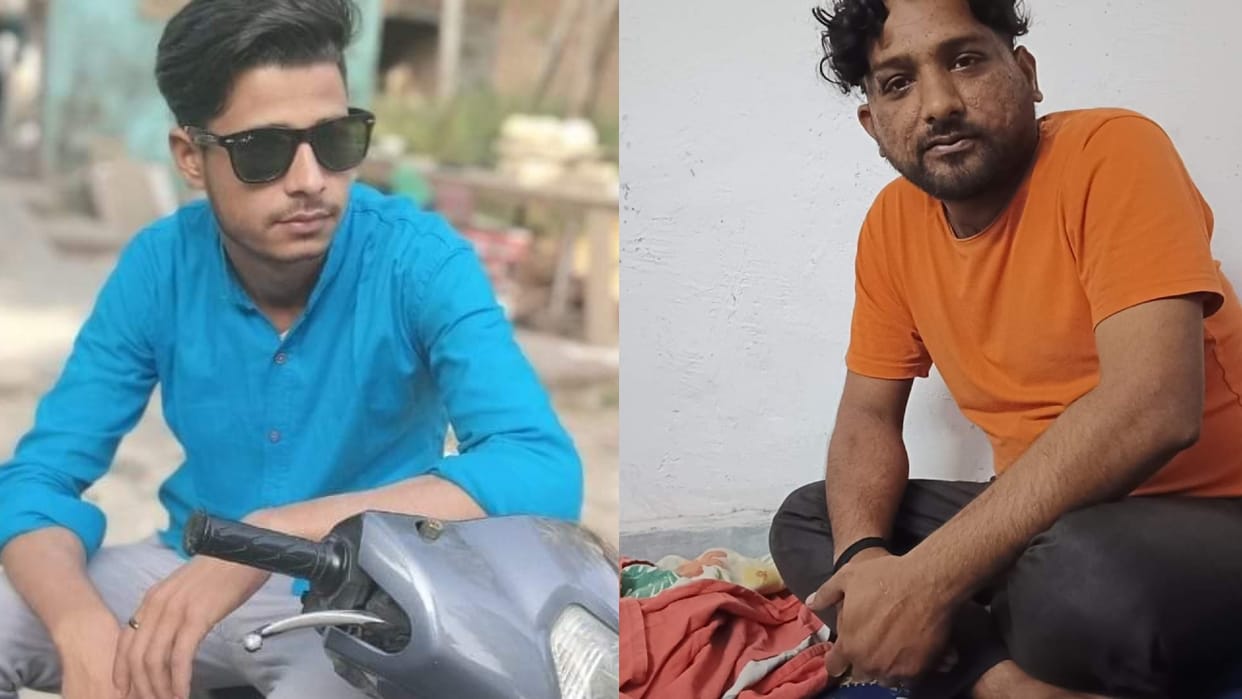 two men died after bike falling into a ditch in bareilly